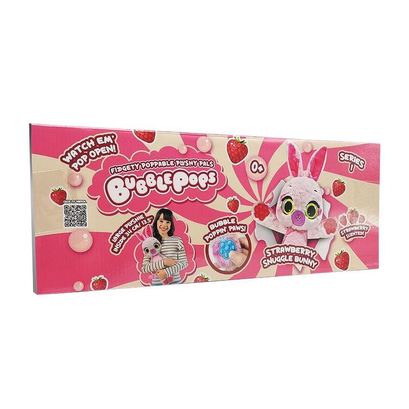 Maskotka Bubble Pops Pachnace Maskotki - Truskawkowy Króliczek