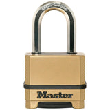 Master Lock 56mm Wide Excell Zinc Body Padlock With 38mm Long Shackle; Set-Your-Own Combination