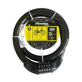 Master Lock 8282eurdpro Candado Para Bicicletas Con Cable Y Combinación, Cable De 1 M, Negro