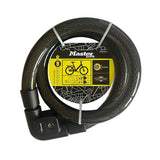 Master Lock 8284eurdpro Candado De Cable Con Llave, Cable De 1 M - Acero Trenzado - Ideal Para Motos Y Bicicletas, Negro