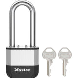 Master Lock Elite 52mm Vorhänge- Schloss 64mm Bügel 5-Stift-Zyl.