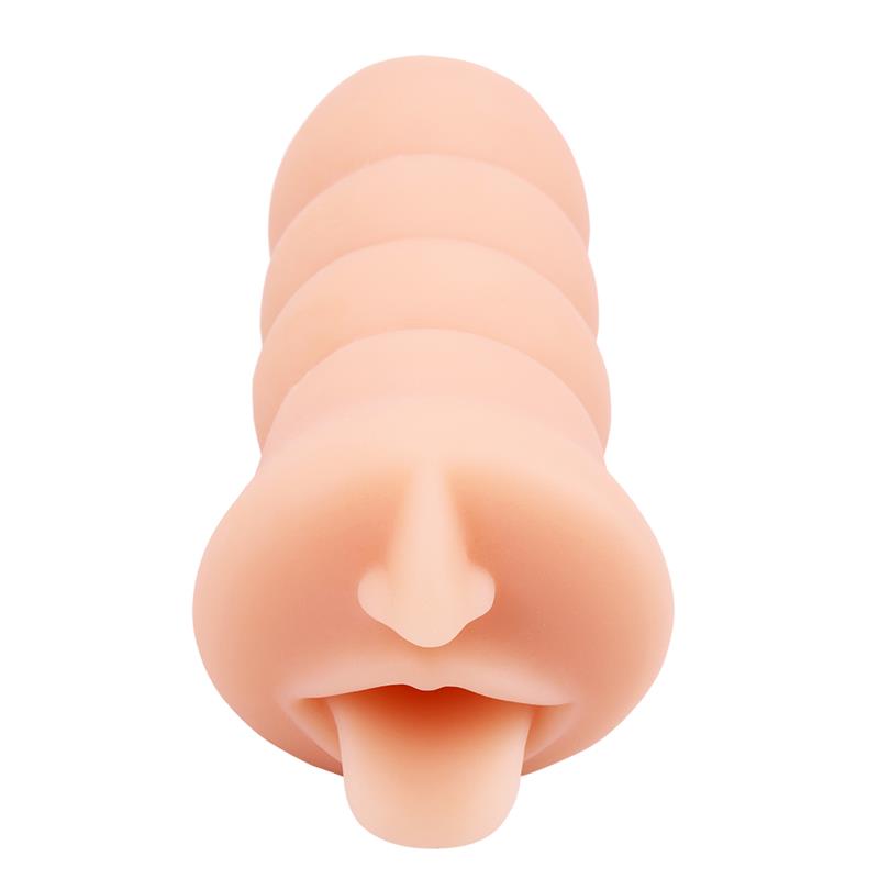 Masturbador Abby Sensual T-Skin 15 Cm Natural