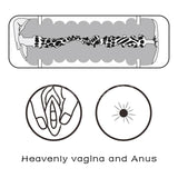 Masturbador Masculino Virgin-Skin Vagina Y Ano