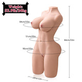 Masturbador Torso Erica Esqueleto Interno Y Movimiento Thrusting 24 Kg