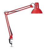 Maul Lampara Escritorio Maulstudy  Lampara Led Con Soporte Ajustable Con Brazo Articulado Para Escritorio  Elegante Lampara De Mesa Metálica Led  Fuente De Luz Led Incluida  Rojo