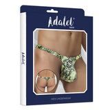 Maver Tanga Estampado De Serpiente Talla (Interno):S/M