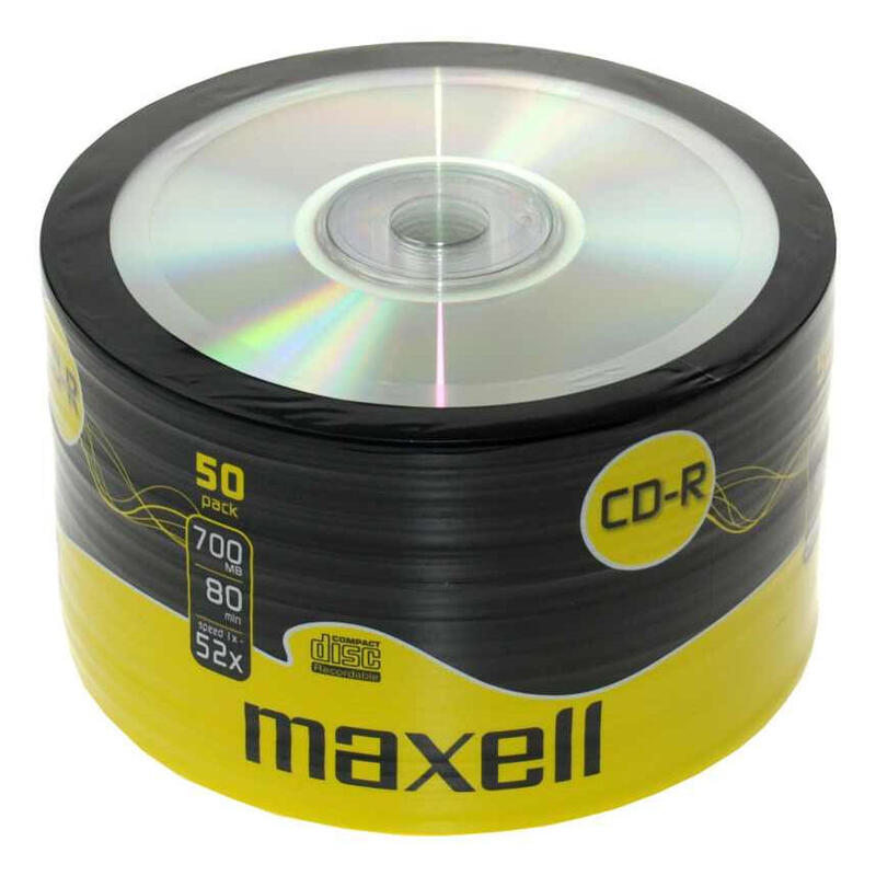 Maxell Cd-R 80, Shrink 50