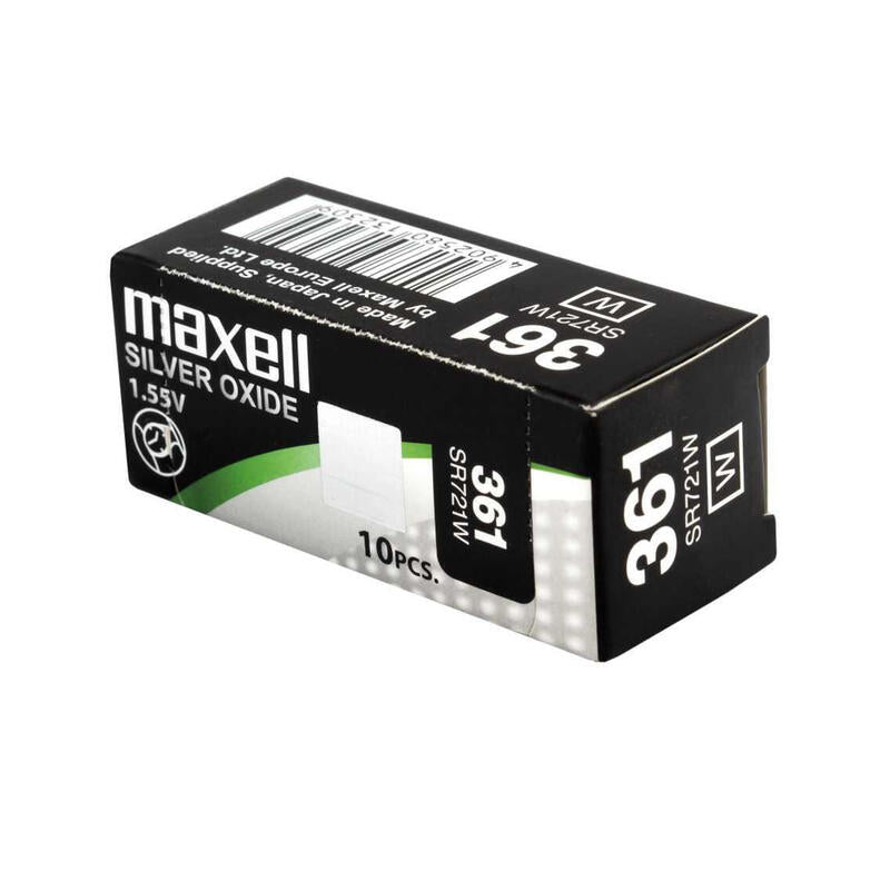 Maxell Pila Oxido Plata (361) Sr721w Blister*1 Eu 0% Mercurio