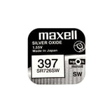 Maxell Pila Oxido Plata (397) Sr726sw Caja *10 Unid 0% Mercurio