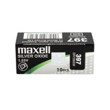 Maxell Pila Oxido Plata (397) Sr726sw Caja *10 Unid 0% Mercurio