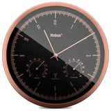 Mebus 19778 Radio Reloj De Pared Con Termohigrómetro