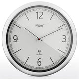 Mebus 19810 Reloj De Pared Radio Gris/Plata