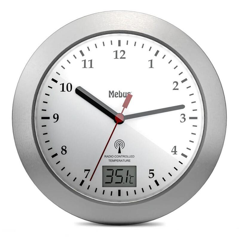 Mebus 41124 Funk Badezimmeruhr