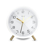 Mebus 56973 Weiss Quarzwecker