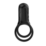 Mecha-Style Anillo Doble Para El Pene Con Vibracion