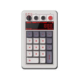 8bitdo Retro 18 Mechanical Numpad  N Edition Teclado Numérico Pc Bluetooth/Usb/Rf Wireless Gris