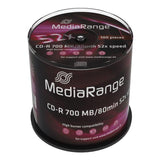 Mediarange Cd-R 700mb 100pcs Spindel 52x
