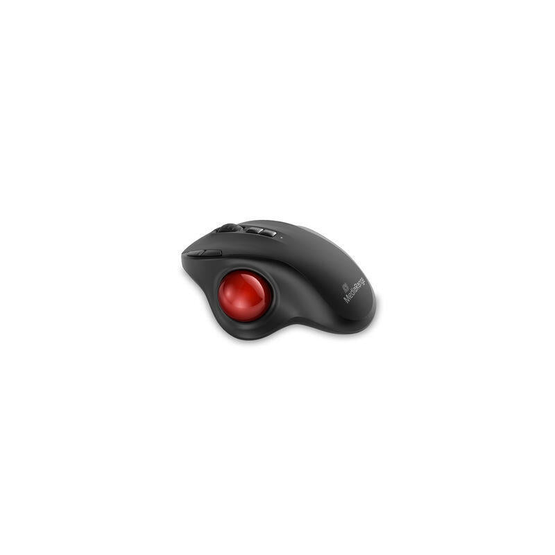 Mediarange Opt, 7-Tamen Trackball Funk-Raton, Rechts,Sw Rot