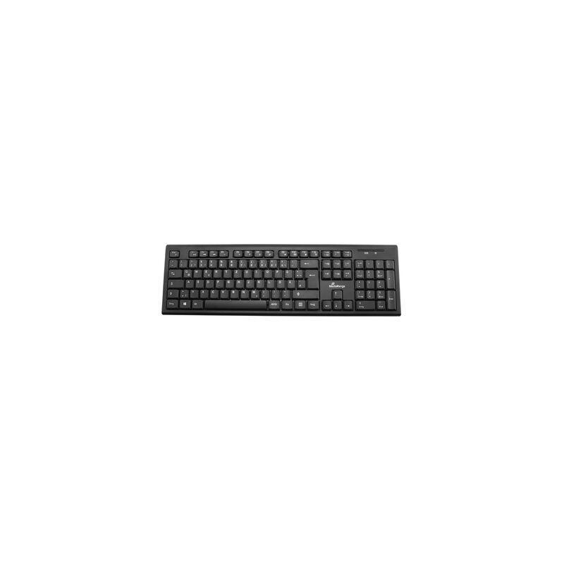 Mediarange Teclado Wireless Negro Qwerty Gr
