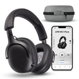 Medion Life Hx1-Pure Over Ear-Kopfhörer Schwarz