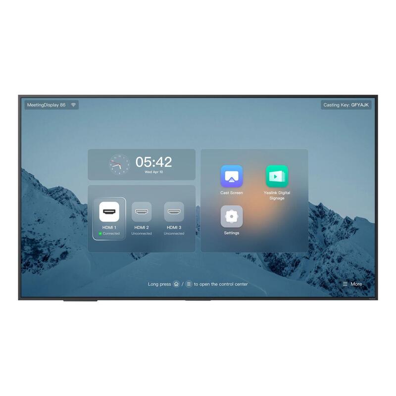 Meetingdisplay 86", 165.1 Cm  (65"), 3840 X 2160 Pixels,