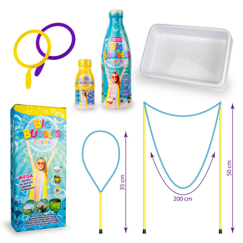 Mega Kit Para Grandes Baniek Mydlanych
