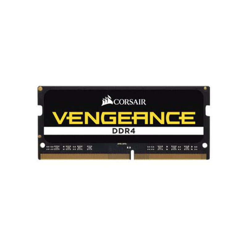 Memoria Corsair Ddr4 8gb 1x8gb Pc 2666 Sodimm Black Vengeance So-Ddr4-Ram 2666 Mhz 1x 8 Gb, 8 Gb, 1 X 8 Gb, Ddr4, 2666 Mhz, 260-Pin So-Dimm