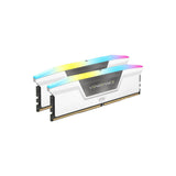 Memoria Corsair Ddr5 32gb 2x16gb Pc6400 Vengeance Rgb Blanca Cmh32gx5m2b6400z32w