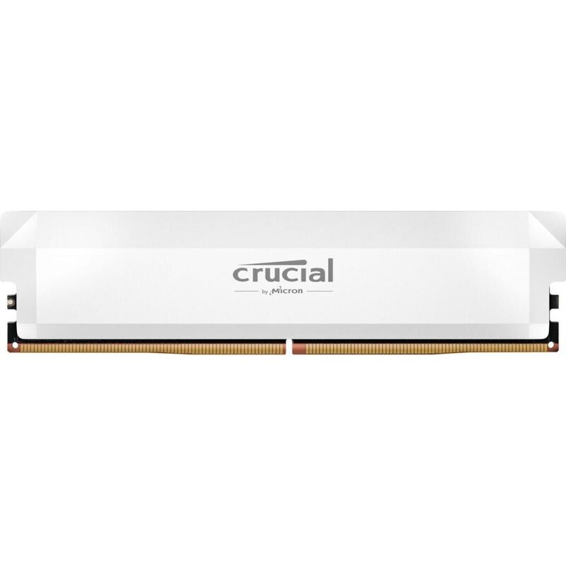 Crucial Pro Overclocking Edition Ddr5 Módulo 16 Gb Dimm De 288 Contactos 6400 Mhz / Pc5-51200 Cl38 1.35 V Sin Búfer No Ecc Blanco