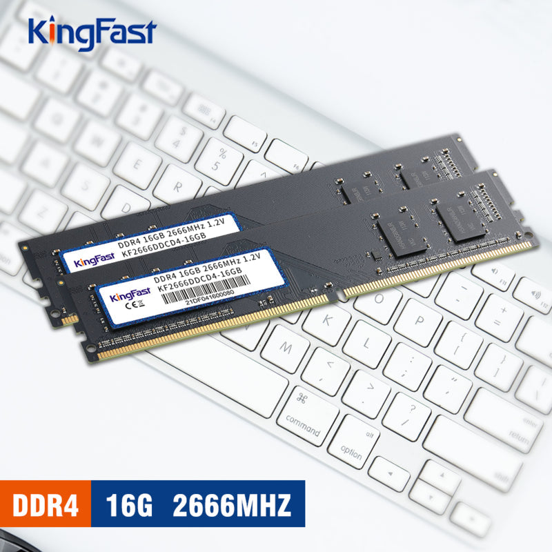 Memoria Kingfast Ddr4 16gb 3200mhz  Kf3200dscd4bh-16gb Bulk