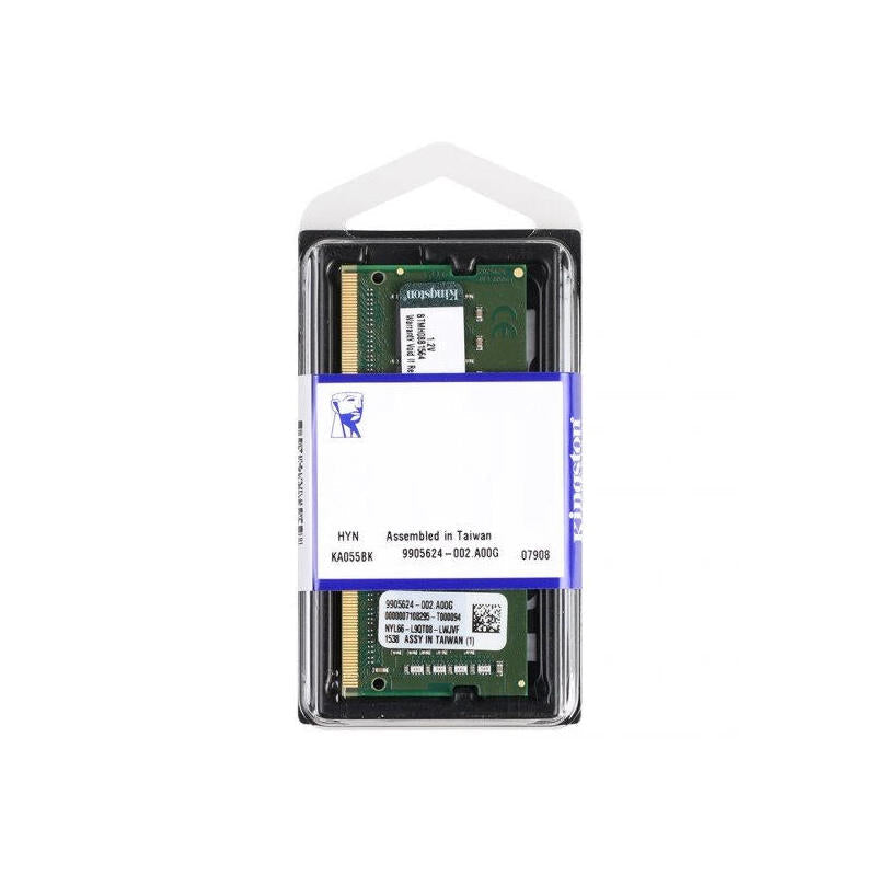 Memoria Kingston Dedicada Sodimm Ddr4 8gb 2400 Mhz Pc4-19200 1.2 V Kcp424ss8/8