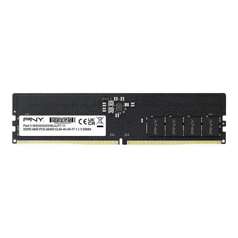 Memoria Pny Ddr5 8gb 5600 Dimm Box Md8gsd55600-Sb