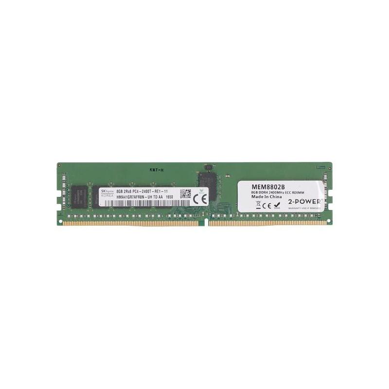 Memoria Ram 2-Power 8gb Ddr4 2400mhz Ecc Rdimm 2p-4x70m60572