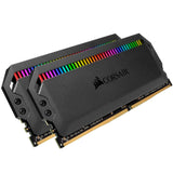 Memoria Ram Corsair Ddr4 32gb 2x16gb Pc 3200 Dominator Platinum Rgb Black Corsair Dominator Platinum Rgb, 32 Gb, 2 X 16 Gb, Ddr4, 3200 Mhz, 288-Pin Dimm