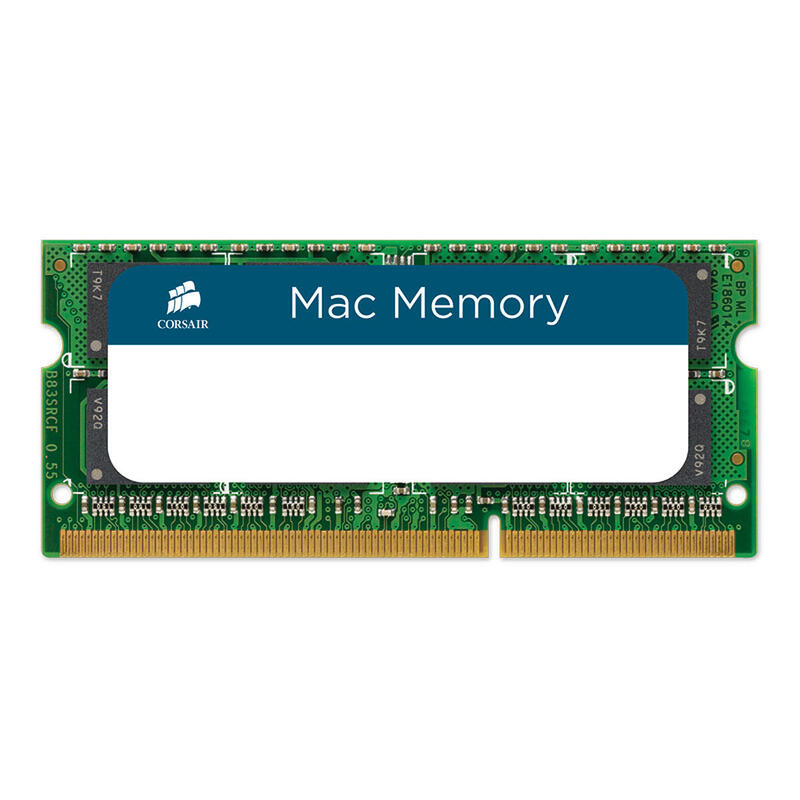 Memoria Ram Corsair Sodimm Ddr3 4gb Pc1333 C9  Mac 1x4gb For Mac-Pc