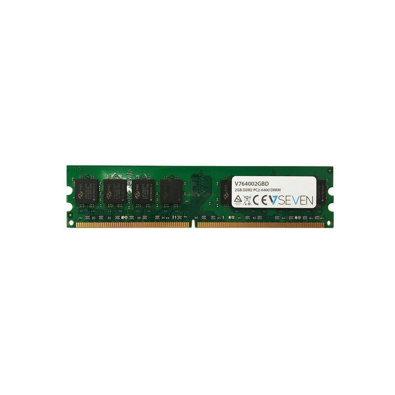 Memoria V7 Ddr2 2gb Pc800 Mhz  Cl6 Pc2-6400 1.8v