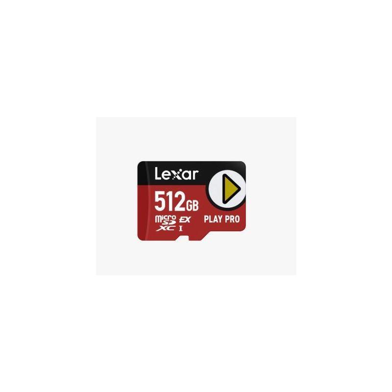 Memory Micro Sdxc 512gb Uhs-I/Play Lmsxps0512g-Bnnng Lexar
