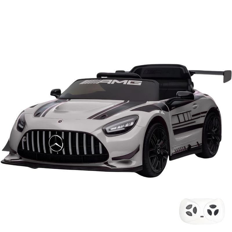 Mercedes Amg Gt3 Gris  Coche Eléctrico Para Niños