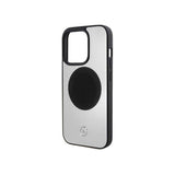 Mercedes Mehmp15l23acms Iphone 15 Pro 6.1" Silver Hardcase Leather & Aluminum Magsafe