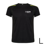 *Merchandising* Camiseta Deportiva Negra Talla-L Roly Edm