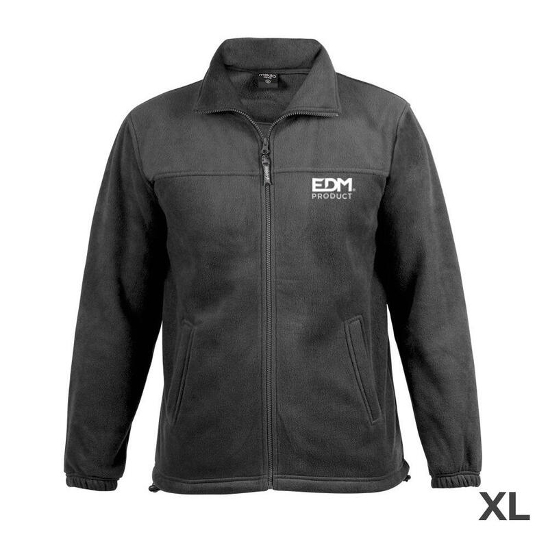 *Merchandising* Chaqueta Polar Fleece 280g/M² Con Cremallera Edm Talla-Xl