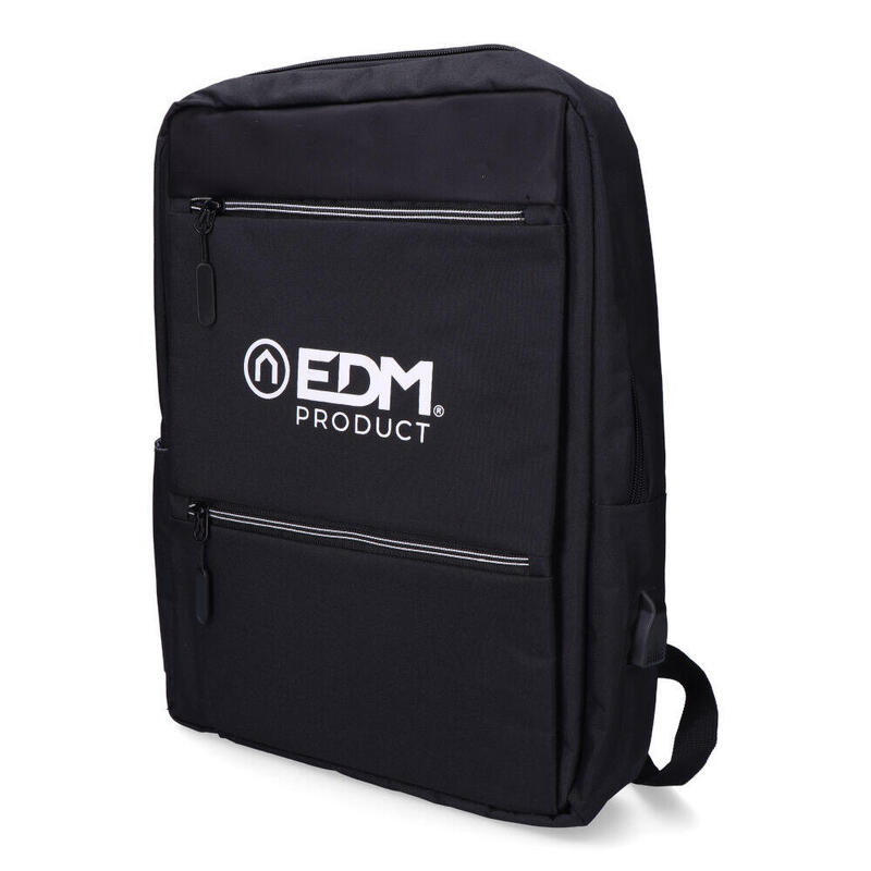 *Merchandising* Mochila De Oficina Negra Pierre Delone Edm