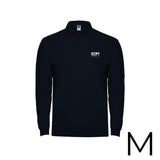 *Merchandising* Polo Negro Manga Larga Talla-M 65% Poliéster 35% Algodon Edm