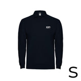 *Merchandising* Polo Negro Manga Larga Talla-S 65% Poliéster 35% Algodon Edm