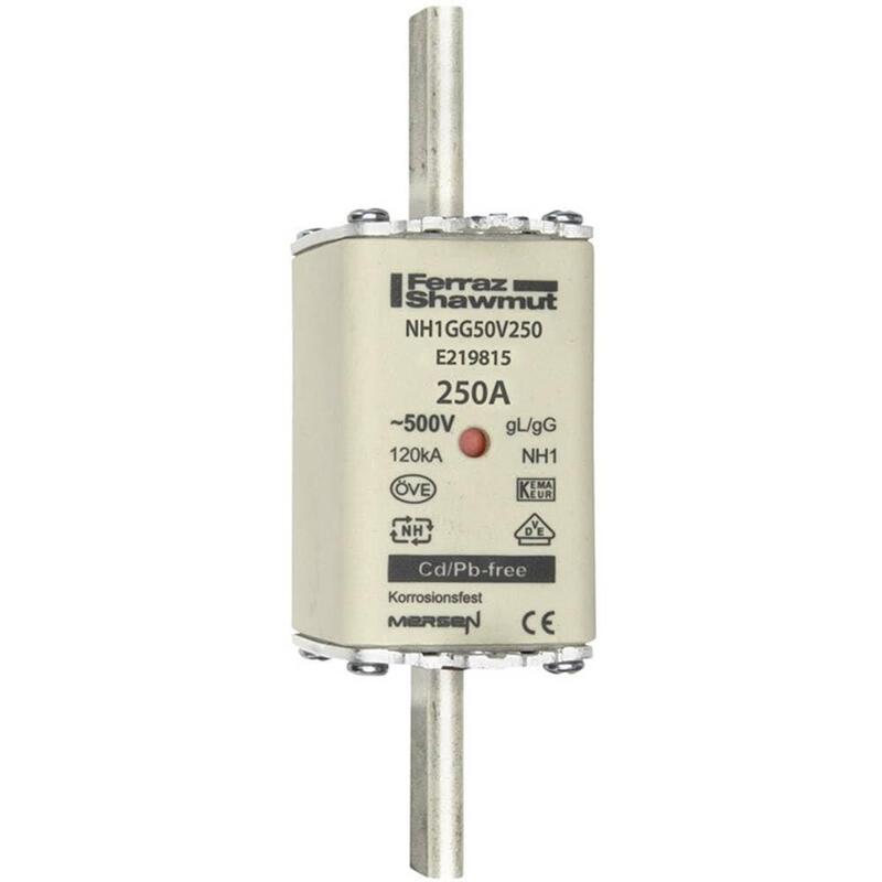 Mersen 1b175.000000 Nh1 250a Gg 500v Fusible Nh Sf Bajo Tensión