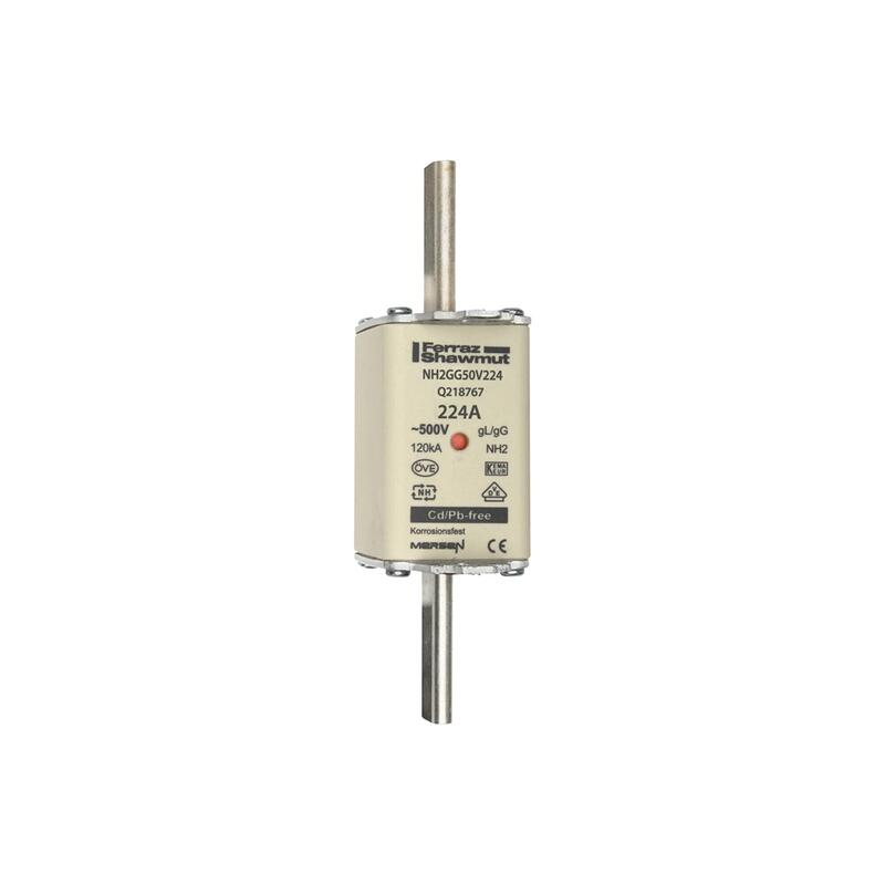 Mersen 1b273.000000 Nh2 224a Gg 500v Fusible Nh Sf Bajo Tensión