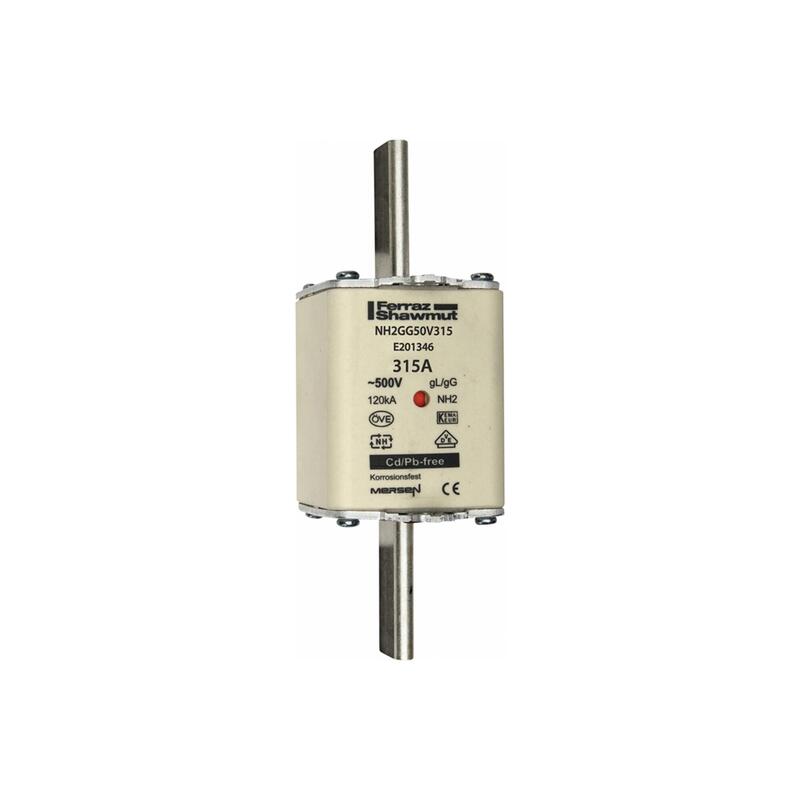 Mersen 1b279.000000 Nh2 315a Gg 500v Fusible Nh Sf Bajo Tensión