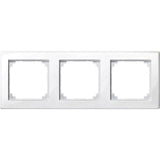 Merten 3-Vías Tomas De Corriente Marco Blanco 22.3 X 8.1 Cm