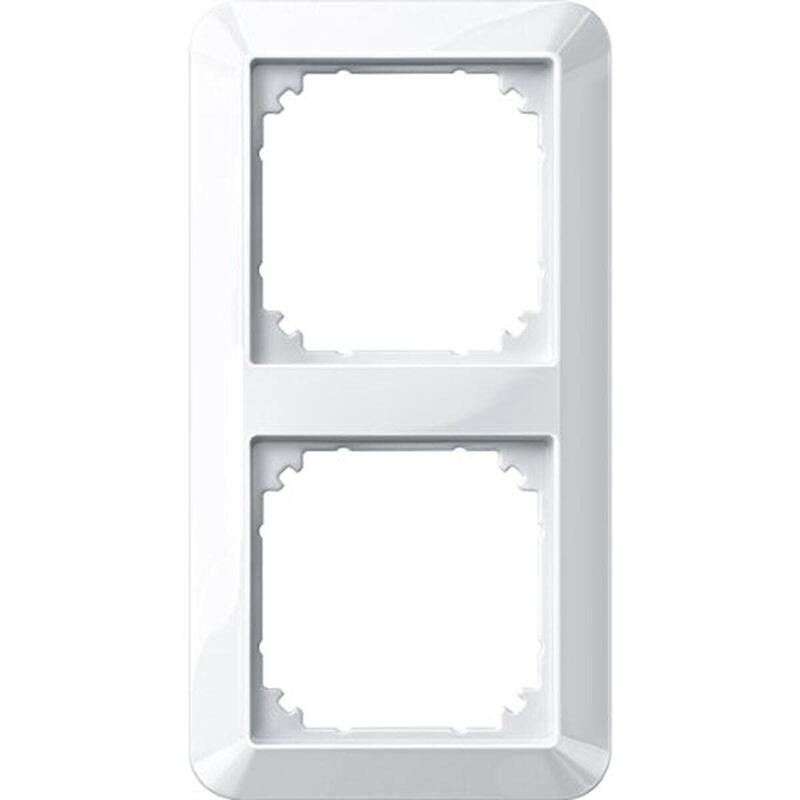Merten 389219 Rahmen 2-Fach Pws Brilliant 1-M