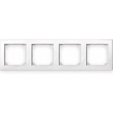 Merten 4-Vías Tomas De Corriente Marco Blanco 29.4 X 8.1 Cm